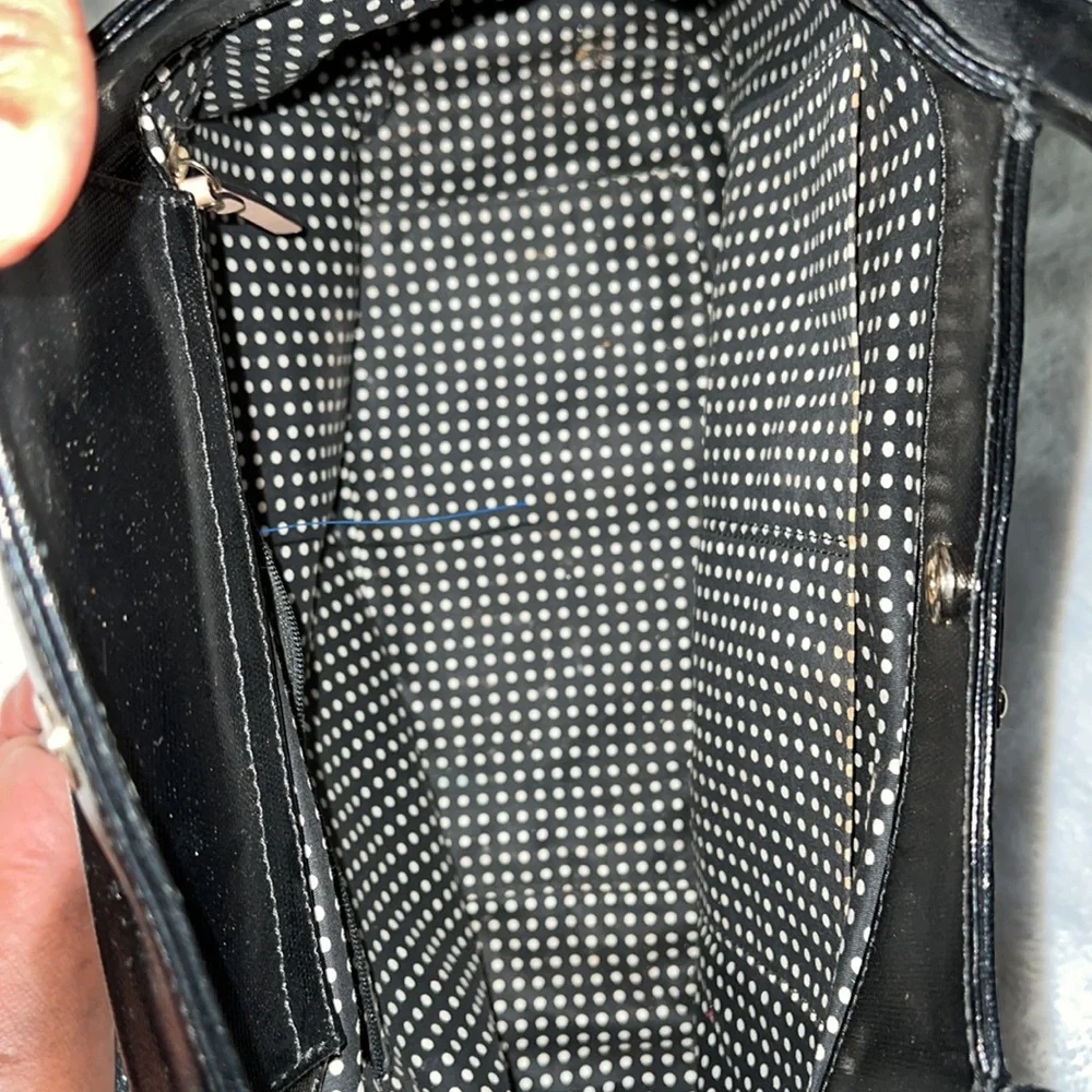 Kate Spade Black and Tan purse. Super cute. - Picture 10 of 14
